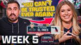 Dave Portnoy Reporting Live From the Eye of the Storm – Barstool College Football Show Week 5