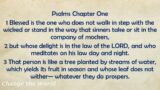 Day 157 June 6 – Book of Psalms 1 – 8 | English Audio Bible – Bible Reading for Daily Readers