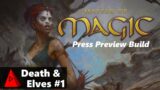 Death and Elves, a Delightful Combination – Master of Magic (2022) – Press Preview Build – Episode 1