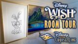 Deluxe Family Stateroom with Verandah Room Tour – The Disney Wish, Disney Cruise Line