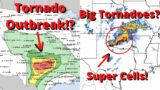 Destructive Severe Weather On The Way! Tornado Outbreak Possible!