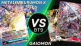 Digimon TCG [BT9] MetalGarurumon X VS Gaiomon