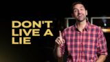 Don't live a lie like ANANIAS and SAPPHIRA | Really Bad Examples sermon series