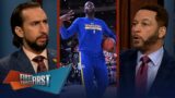 Draymond Green receives NO suspension after altercation with Jordan Poole | NBA | FIRST THINGS FIRST