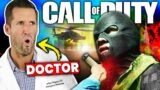 ER Doctor REACTS to Call of Duty: Modern Warfare Takedowns