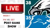 Eagles Beats Lions 38 to 35 Post Game Live Recap!!