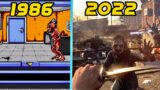 Evolution of FPS ZOMBIE games (1986-2022)
