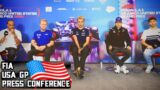 FIA Drivers Press Conference F1 United States GP 2022 Part2
