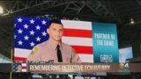 Fallen MDPD Det. Echaverry Remembered At Miami Dolphins Game