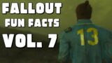 Fallout Series Fun Facts – Volume 7
