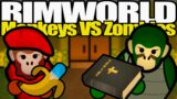 Finding the Zombie Cure | Rimworld: Monkeys VS Zombies #3