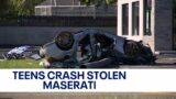 Florida Sheriff: Teens steal Maserati before deadly crash
