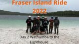 Fraser Island Ride 2022, 7 riders have fun on some nice tracks from Wathumba to near the lighthouse.