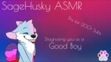 Furry ASMR // Diagnosing you as a good boy \