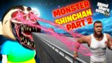 GTA 5 : What Happens To SHINCHAN  At 3 AM PART 2 MONSTER SHINCAHN | SHINCHAN Kill FRANKLIN