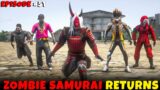 GTA X FREEFIRE: ZOMBIE SAMURAI VS RAMPAGE WARCLASHER – DJ K ATTACKED RED CRIMINAL