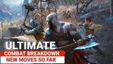 God of War Ragnarok Combat Breakdown of all moves showcased so far! (Captioned Commentary)