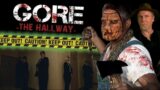 Gore Hallway Chaos scene | The Horrific Evil Monsters