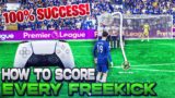 HOW TO SCORE EVERY FREE KICK IN FIFA 23! OP FREE KICK METHOD THAT WILL GET YOU EASY GOALS!