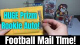 HUGE Prizm Rookie Autograph Pickup in Today's Football Card Mail Time!