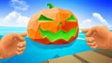 Halloween Candy Treasure – RAFT VR – Ocean Craft VR