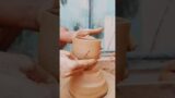 Hand-crafted Terracotta Bell ||Diwali Decoration|| #shorts #youtubeshorts #clay #ceramics
