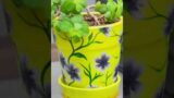 HandMade Terracotta Planter | Indoor Hand Painted Clay Pot | Interior Decor | Grey Roots