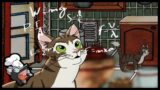 Handmade Animated-Style Game Where You're a Cat (Stars in the Trash Demo)
