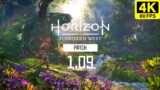Horizon Forbidden West 1.09 Patch Update PS5 Gameplay 4K HDR 60FPS!