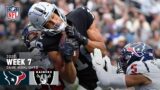 Houston Texans vs. Las Vegas Raiders Full Game Highlights | NFL Week 7, 2022