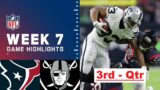Houston Texans vs. Las Vegas Raiders Highlights 3rd-Qtr HD | NFL Week 7 | October, 23, 2022