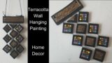 How to paint terracotta wall hanging? – Home Decor | #DIY #wallhanging #terracottawallhanging