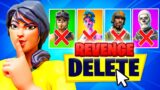 I Deleted My TWINS Fortnite Account (revenge)