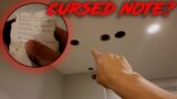 I Found a Cursed Letter Inside The Walls of My Haunted House | Cursed Hidden | Paranormal On Camera