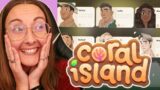 I played coral island for the first time and everyone is hot and i am panicking! Coral Island 1