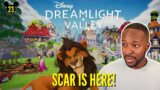 I'm Back! And Scar is Here! | Disney Dreamlight Valley Day 23