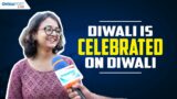 Interaction with public for Diwali