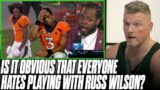 It's Starting To Seem Like Russell Wilson's Former & Current Teammates Hate Him? | Pat McAfee Reacts
