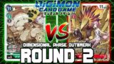 Jijimon VS Phoenixmon!! | Digimon Card Game: BT-11 Dimensional Phase Outbreak (ROUND 2)