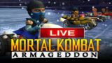 LIVE MK Armageddon Motor Kombat e Lutas Online Com Os Inscritos