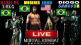LIVE Maikel vs Diogo Games BR MK Deception Feat= John E Diogenes Online
