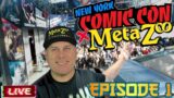 LIVE! New York Comic Con x MetaZoo Vlog! Episode 1 Reaction