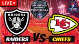 Las Vegas #Raiders vs Kansas City #Chiefs MNF Week 5 NFL #Livestream #Reaction Scoreboard Highlights