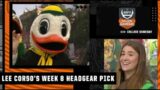 Lee Corso's headgear pick for UCLA vs. Oregon with Sabrina Ionescu | College GameDay