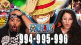 Luffy Crashing Kaidos Plans! One Piece Reaction Episode 994 995 996 | Op Reaction