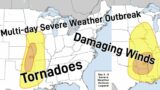 MASSIVE Multi-day Severe Weather Outbreak Expected
