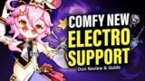 MAX Her SUPPORT! DORI GUIDE: How to Play, Best Artifacts, Weapons, Build & Teams | Genshin 3.0