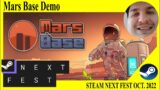Mars Base – Steam Next Fest Oct 2022