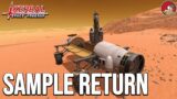 Mars sample return mission in KSP with Parallax 2.0 in 2022