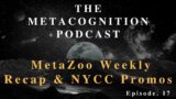 Metacognition Podcast ep. 17 | Weekly MetaZoo News | NYCC | Seance & Tarot Cards